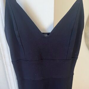 Black midi dress size small
